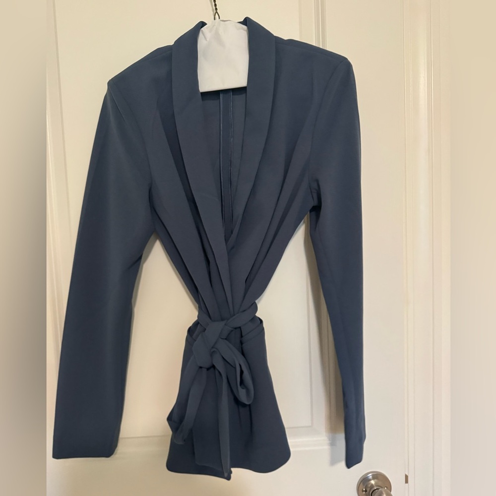 Elegant Blue Women's Jacket